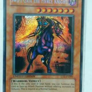 Yu-Gi-Oh! English Swift Gaia the Fierce Knight CT1 Secret Siku EX