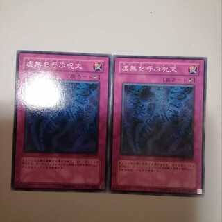 虚無を呼ぶ呪文　２枚