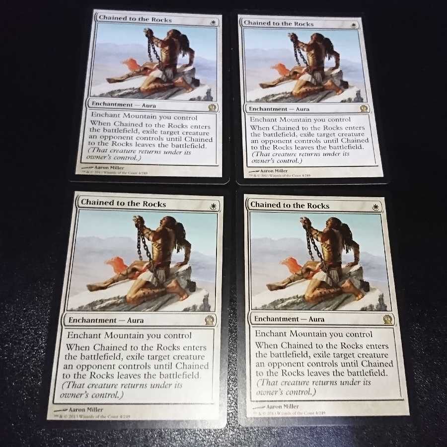 Chained to the Rocks/Chained to the Rocks four-card set