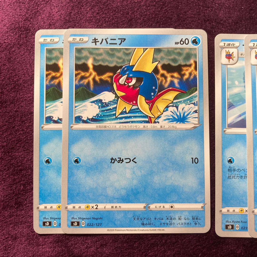 2 Carvanha 2 Sharpedo 2 Set
