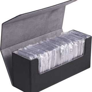 God of Toys] PU leather deck case (with 33 magnetic loaders)