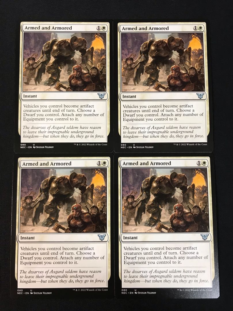 MTG Armed and Armored/Armed and Armored 4 English MP