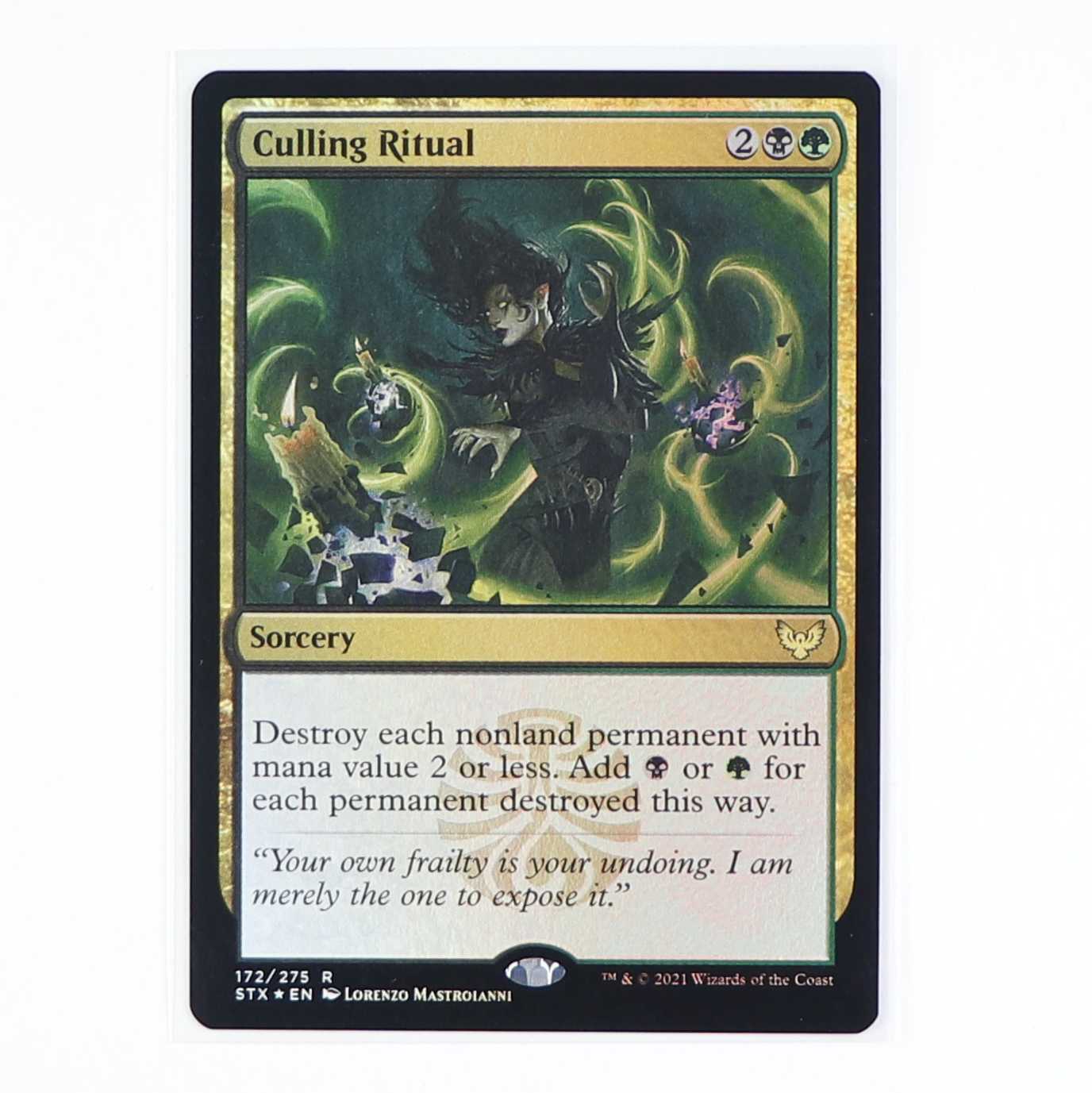 English Culling Ritual Foil