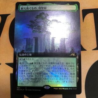 Extended FOIL What endures, Mother Sacred Tree