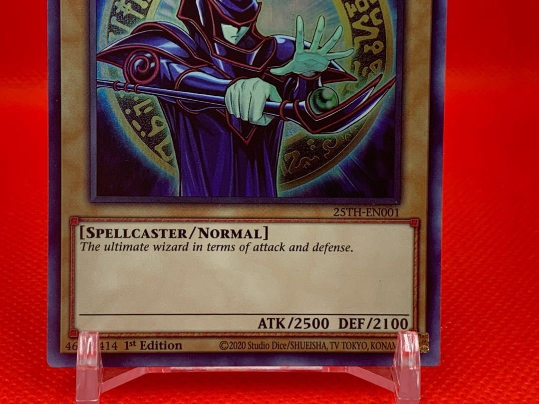 Yu-Gi-Oh! English Dark Magician 25th-en001 Old illustration 1st