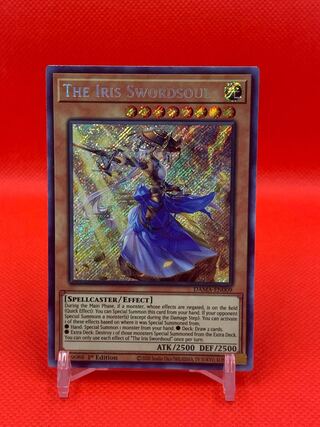 Yu-Gi-Oh English The Iris Swordsoul 1st Secret Rare DAMA-EN009