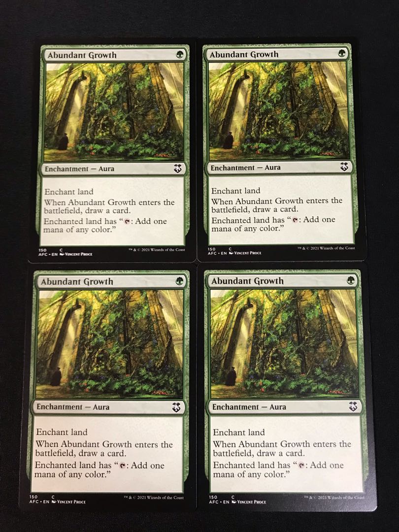 Abundant Growth/Abundant Growth 4 English 4 near mint