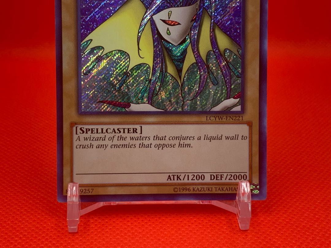 Yu-Gi-Oh! English Aqua Madoor Secret Rare LCYW-EN221