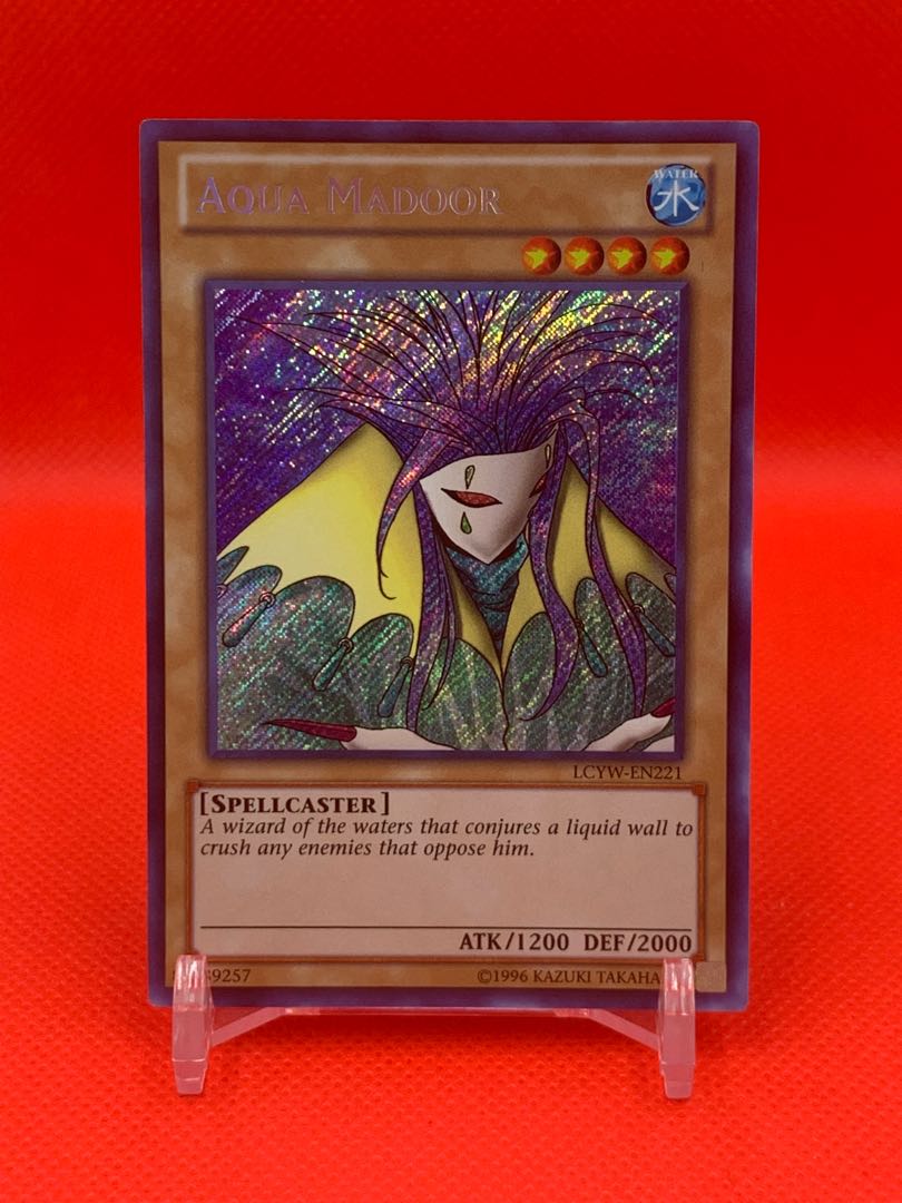 Yu-Gi-Oh! English Aqua Madoor Secret Rare LCYW-EN221