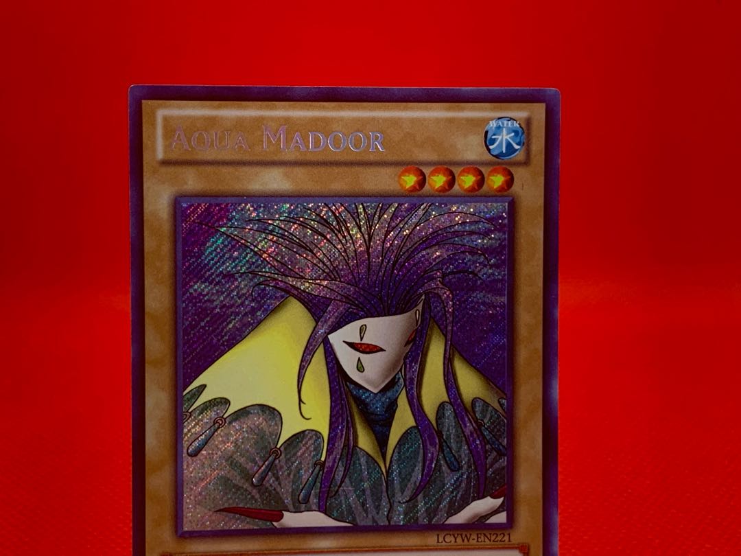 Yu-Gi-Oh! English Aqua Madoor Secret Rare LCYW-EN221