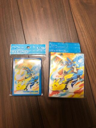 ポケモンカード　バトルスタート！　デッキケース　デッキシールド　2点セット