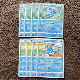 Pokéka Azumarill Marill Evolution Line 1枚