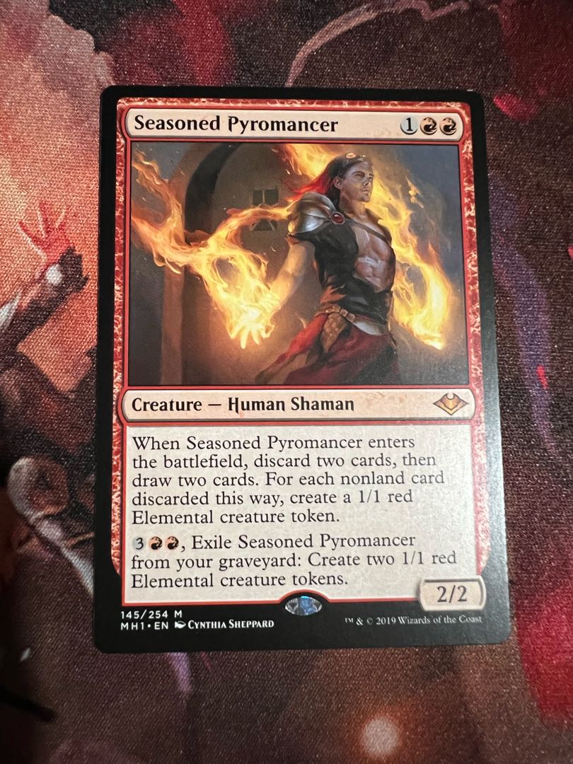 Seasoned Pyromancer English version