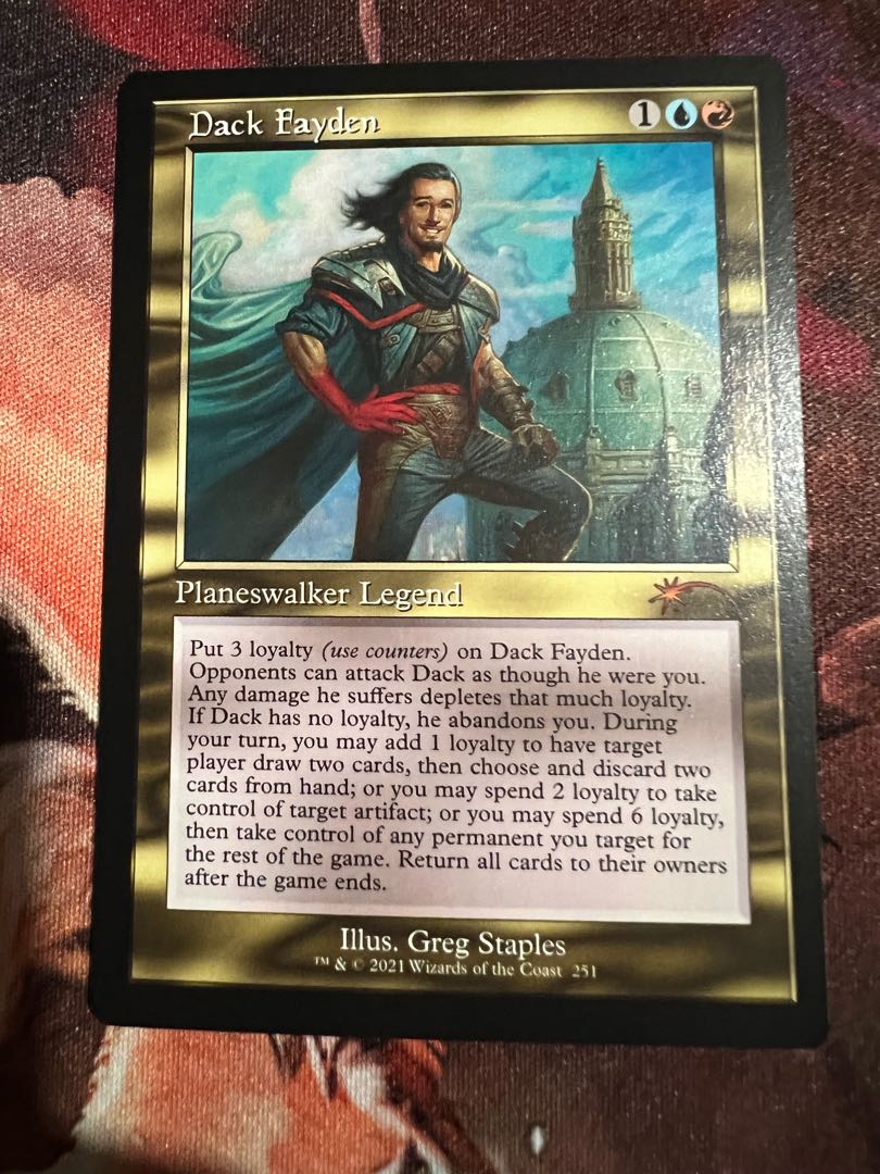 Dack Fayden Mythology Rare English Edition