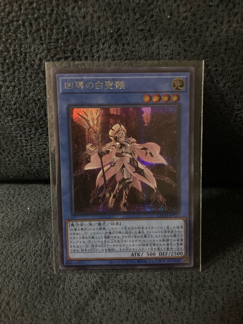 White Sacred Wreckage of the Wicked Leader Secret Rare