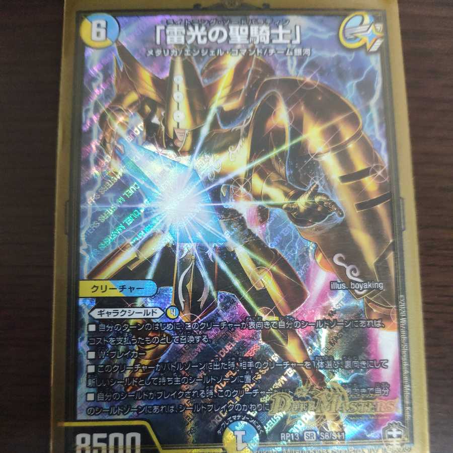 Lightning, the holy knight of light."