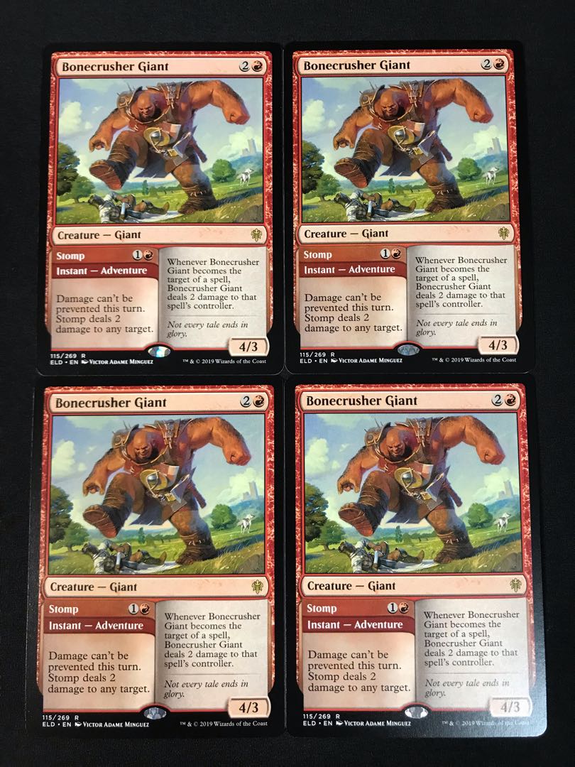 Bonecrusher Giant/Bonecrusher Giant English 4 near mint