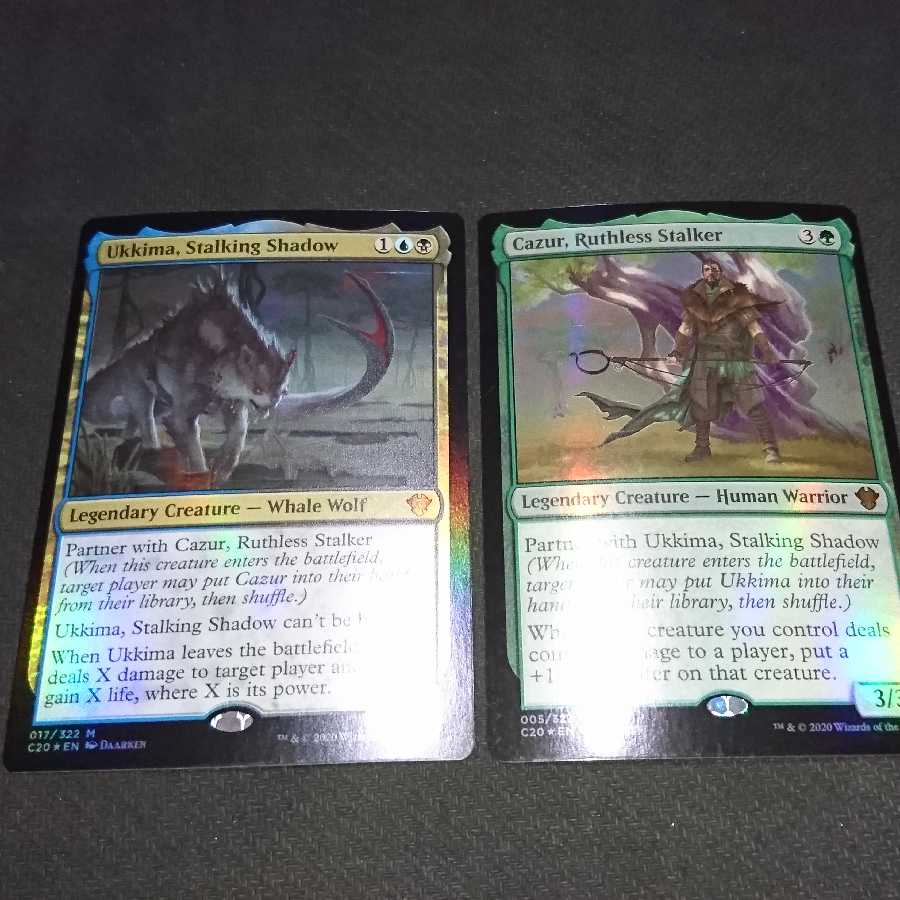 Ukkima, Stalking Shadow Cazur, Ruthless Stalker set 1枚