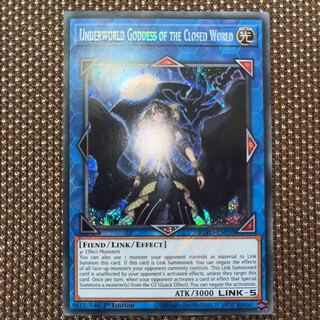 Yu-Gi-Oh! Underworld Goddess of the Closed World EU Edition (English) Siku 1st 1 copy