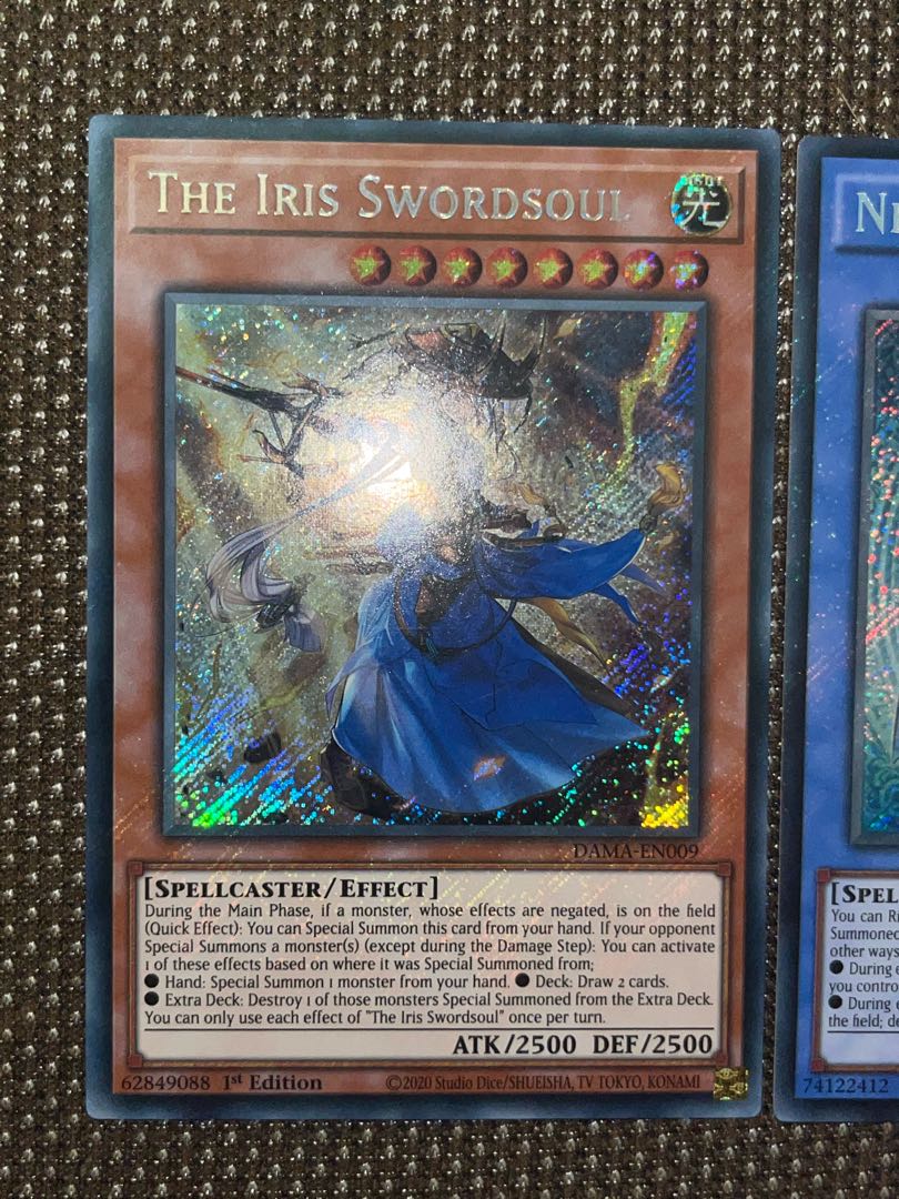 Yu-Gi-Oh Nekroz of Gungnir The Iris Swordsoul EU Edition (English) Siku 1st