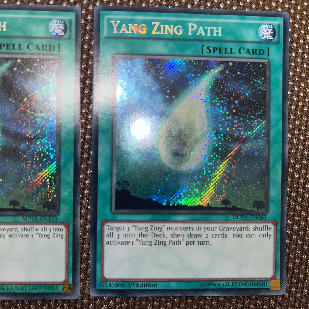 遊戯王 竜星の輝跡 EU版(英語) シク 1st 3枚