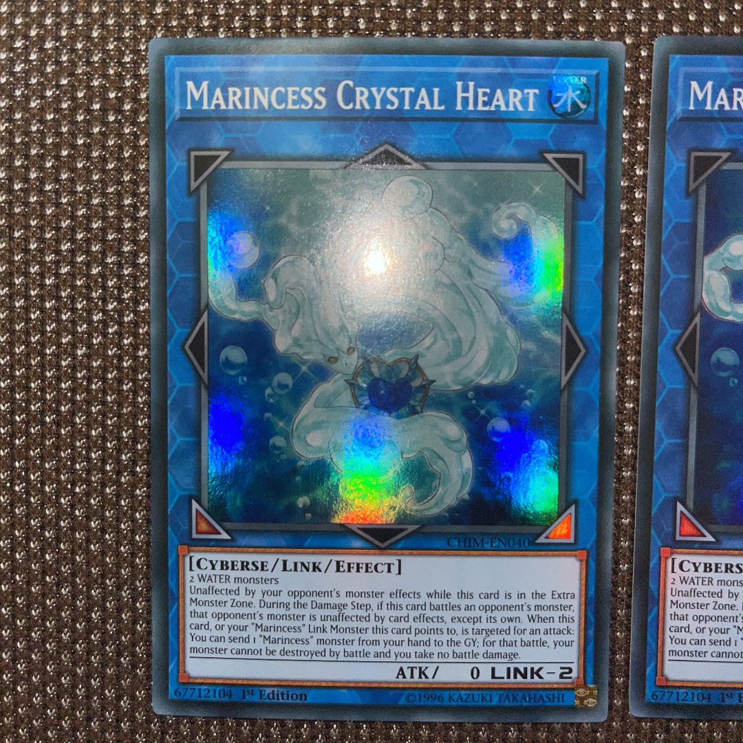 Yu-Gi-Oh! Marincess Crystal Heart EU Version (English) Super 1st 3 copies