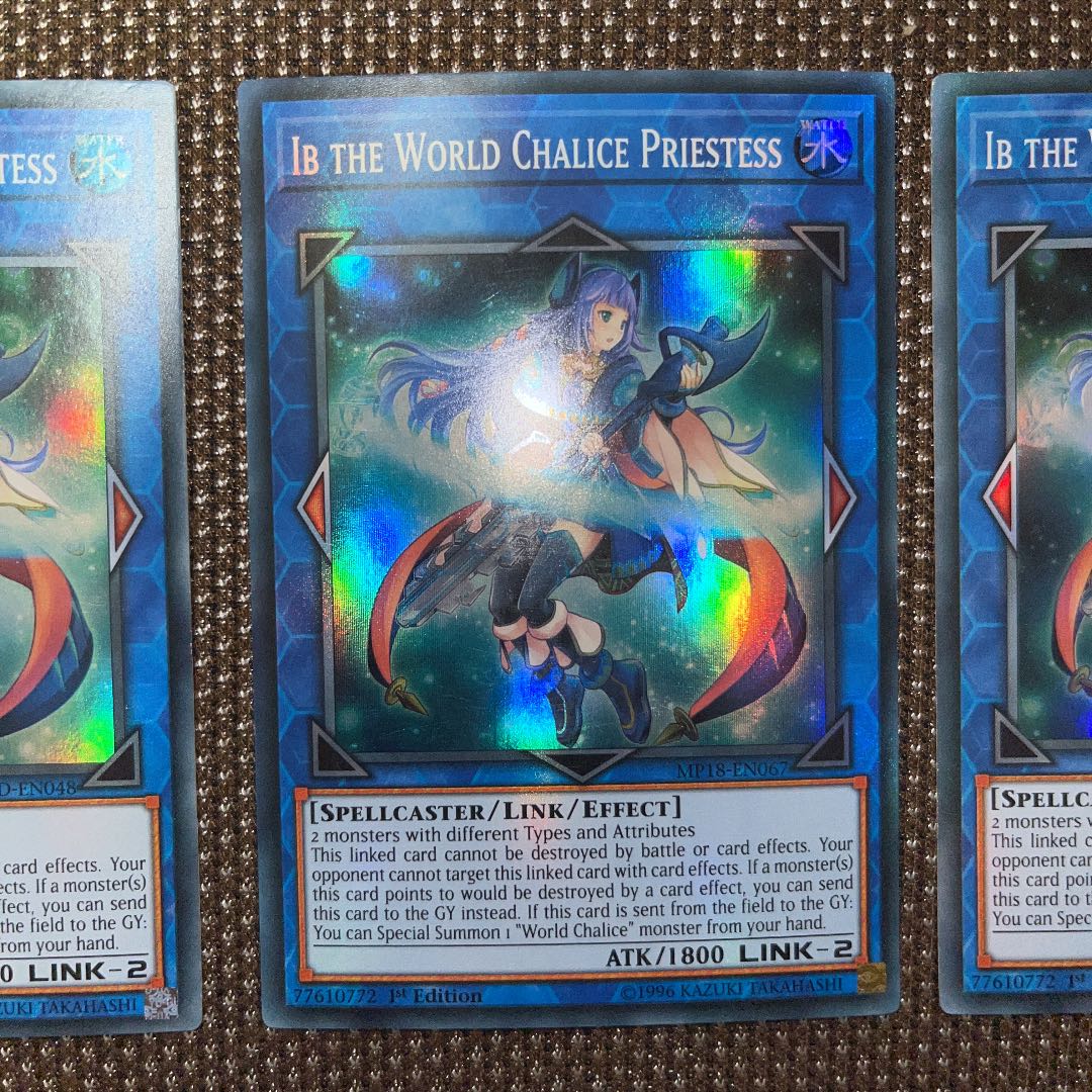 Yu-Gi-Oh! Ib the World Chalice Priestess EU Version (English) Super Mixed 3 copies