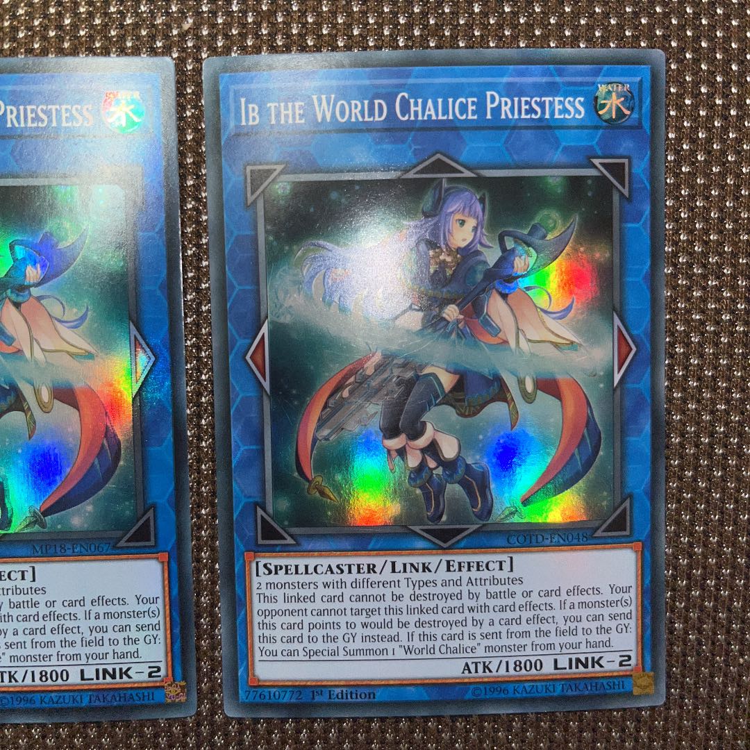 Yu-Gi-Oh! Ib the World Chalice Priestess EU Version (English) Super Mixed 3 copies