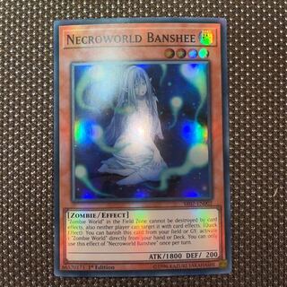Yu-Gi-Oh Necroworld Banshee EU Version (English) Super 1st 1 copy