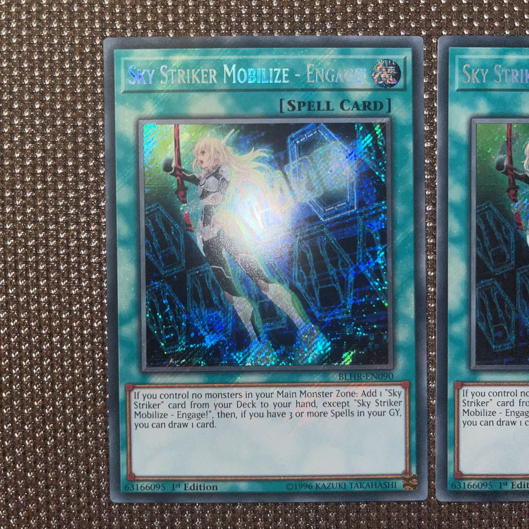 Yu-Gi-Oh Sky Striker Mobilize - Engage! EU version (English) Siku 1st 2 copies