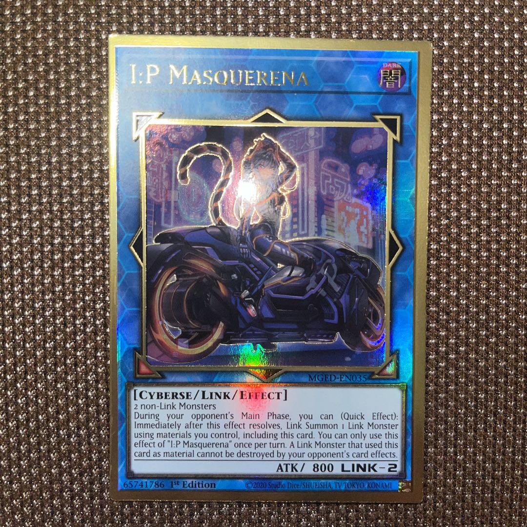 遊戯王　I：Pマスカレーナ　EU版(英語) プレゴル　1st 1枚