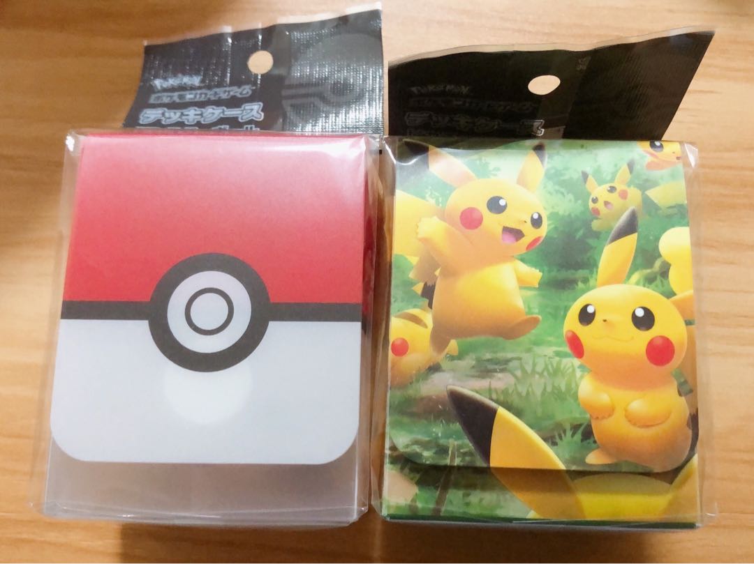 デッキケースピカチュウの森 モンスターボール2点セットの通販 ミヤ プロフィール必須 Magi トレカ専用フリマアプリ