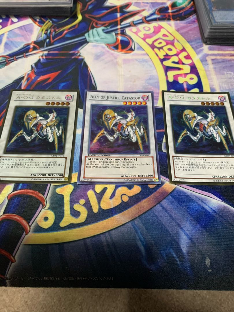 Ally of Justice Catastor 2 Gold Rare, English Super