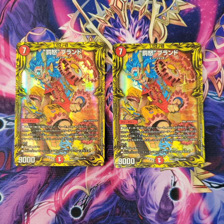 "Punishment Rage" brand (20th rare spec.) 2 copies