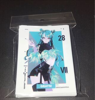 grats! スリーブ　まのでまりな grats