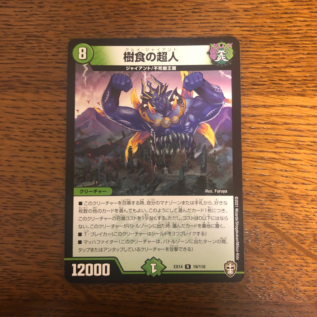 Psychic person of tree eating R