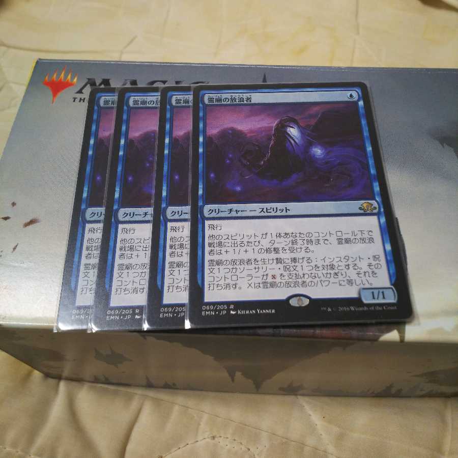 霊廟の放浪者 4枚セット