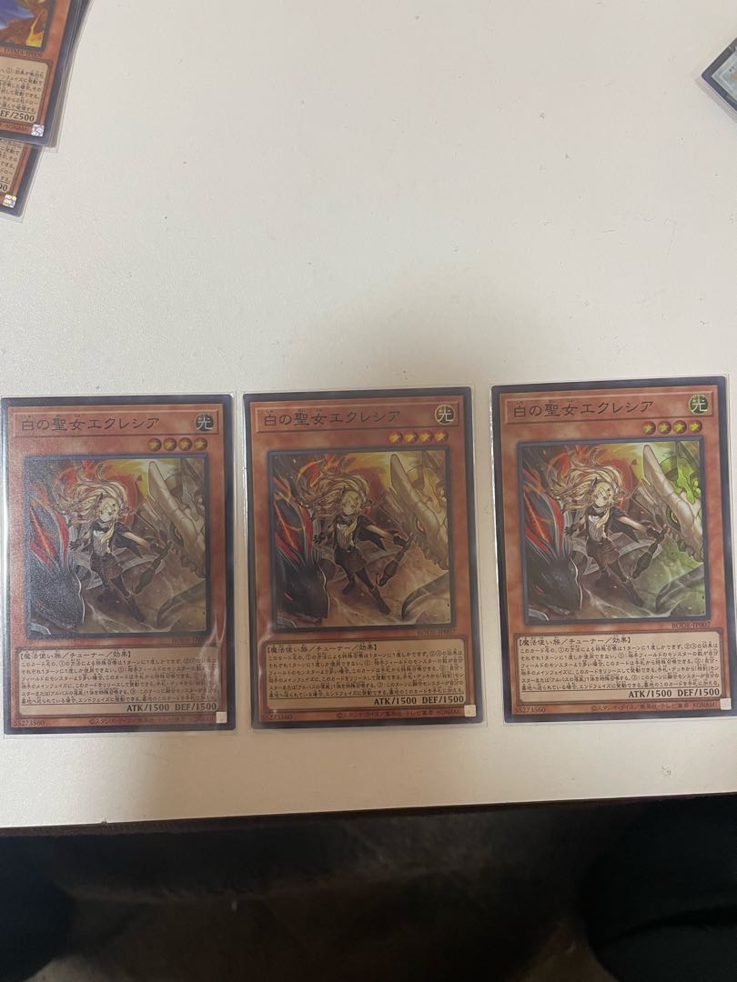 For Play] Incredible Ecclesia, the Virtuous Super Rare 3 copies