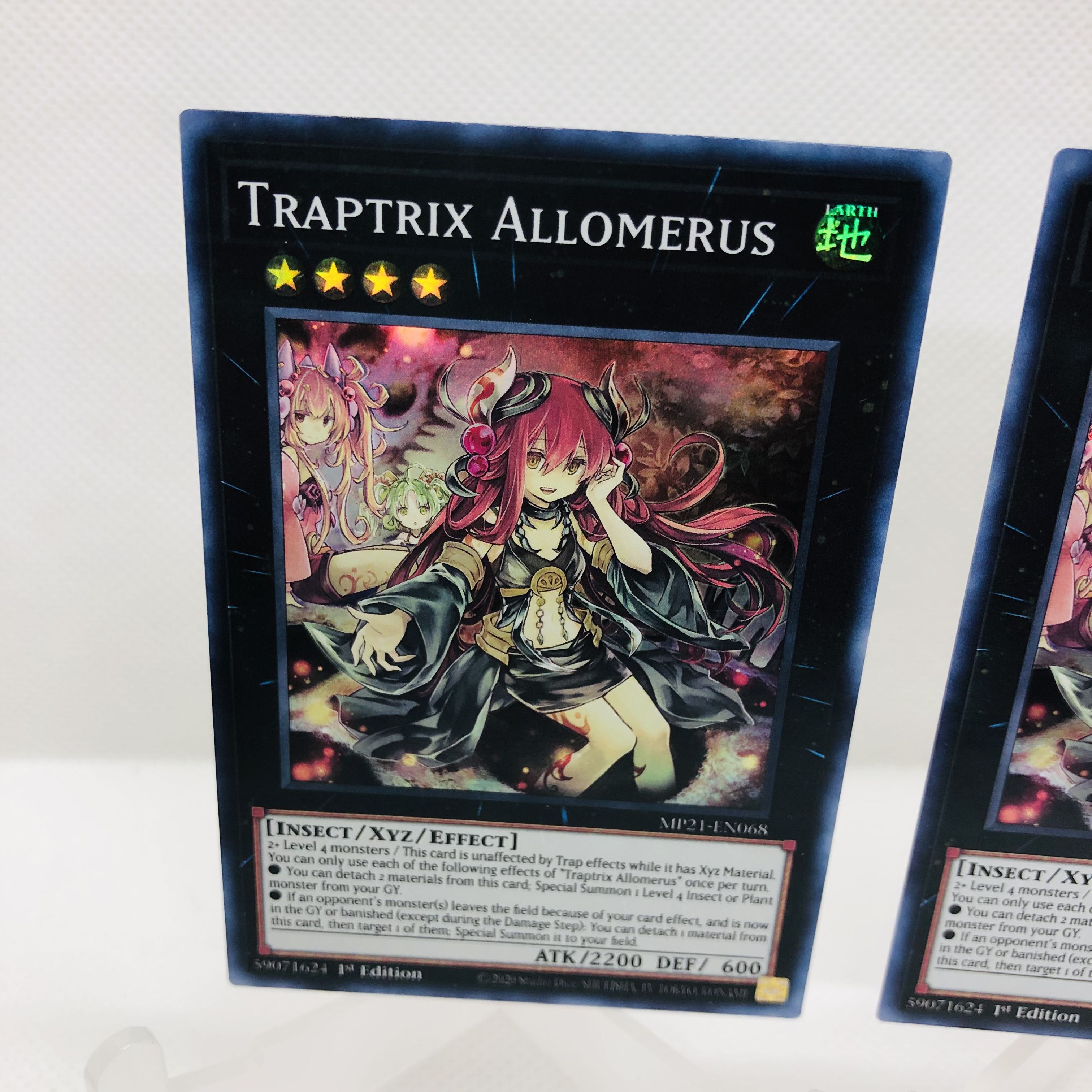 Yu-Gi-Oh! English Traptrix Allomerus Super Rare 3 copies
