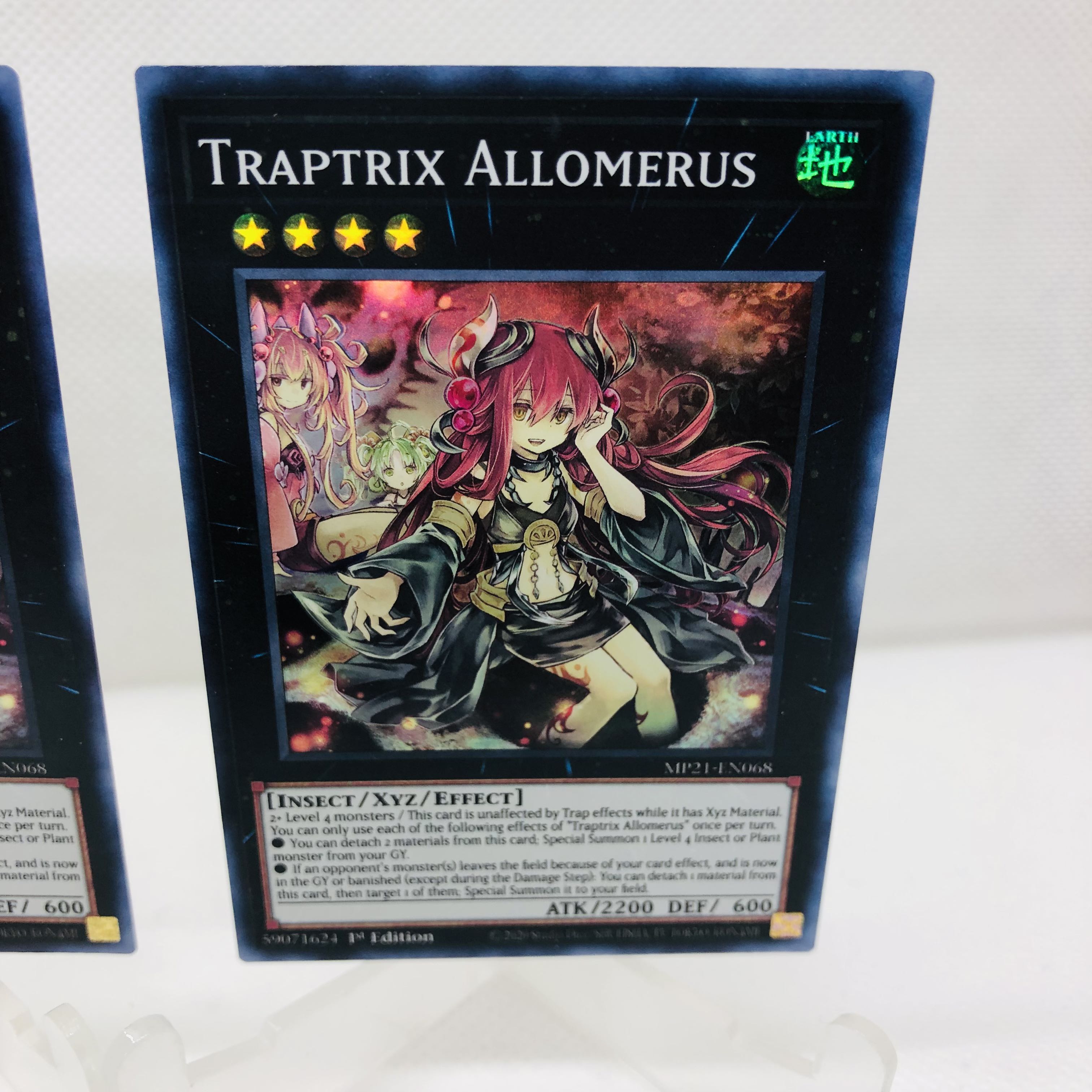 Yu-Gi-Oh! English Traptrix Allomerus Super Rare 3 copies