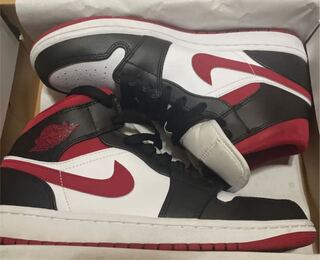 NIKE AIR JORDAN 1 MID  ジムレッド ブラック 26.5cm