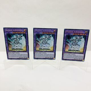 Yu-Gi-Oh! English Invoked Augoeides Prismatic Secret Rare 3 copies