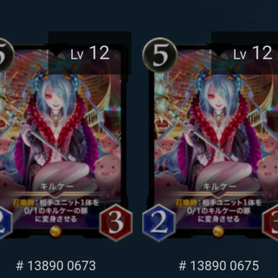 るぅと様専用キルケー Lv12 　1枚