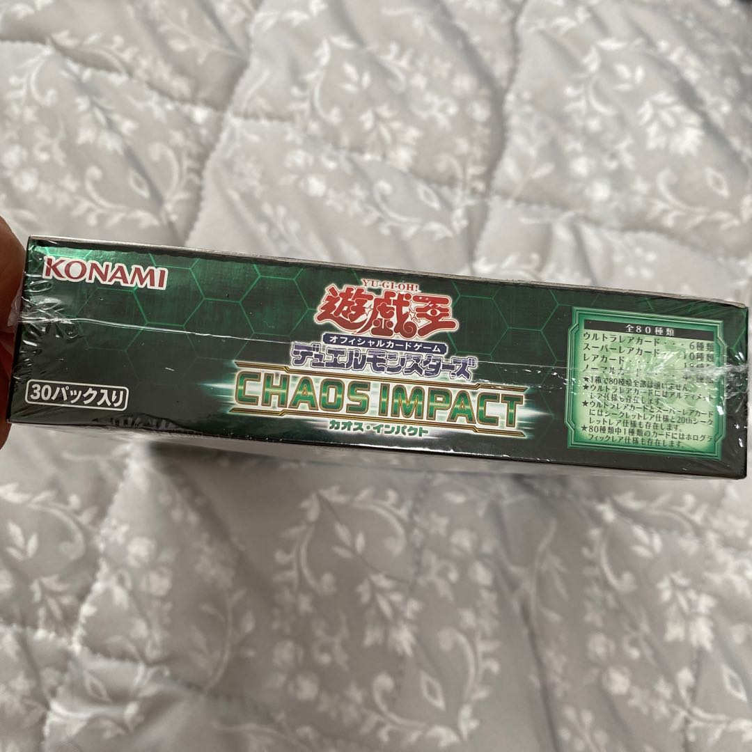 Asian edition Chaos Impact, new, unopened, shrink-wrapped.