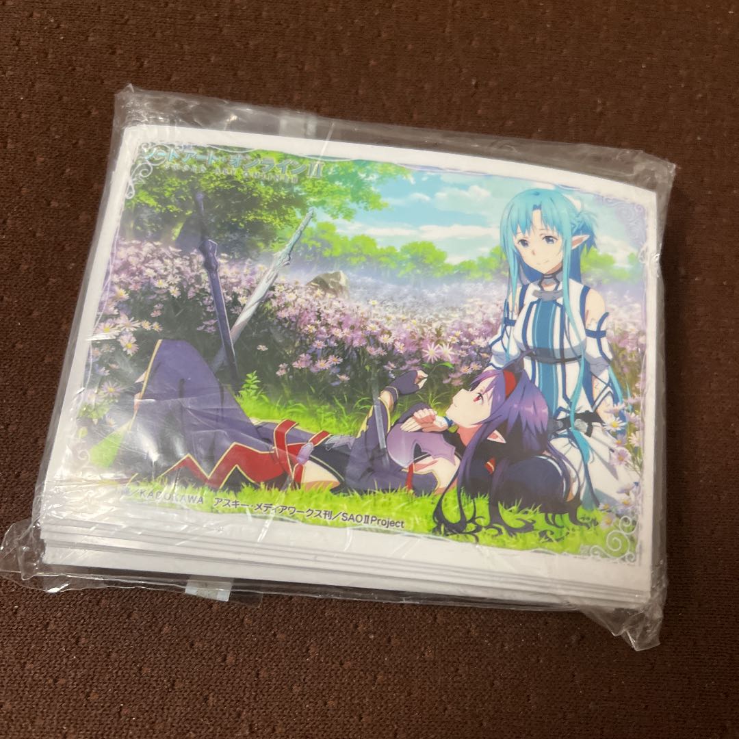 Sao アスナ Amp ユウキ スリーブ ソードアートオンラインの通販 タイガー Magi トレカ専用フリマアプリ