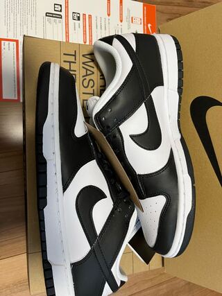 Nike WMNS Dunk Low  White/Black 新品 26.5 26.5cm
