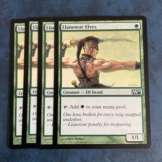 Llanowar Elves 4 common