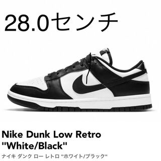 NIKE DUNK LOW PANDA BLACK Dunk Low Panda 28cm 28cm