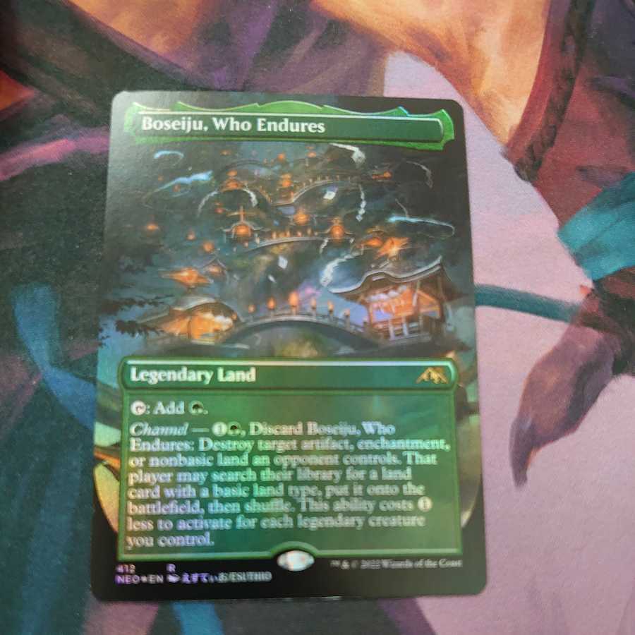 The One Who Endures, Mother Sacred Tree Borderless Foil English version