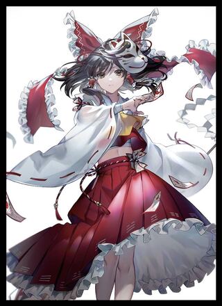 「東方」博麗霊夢 スリーブ 新品未使用品